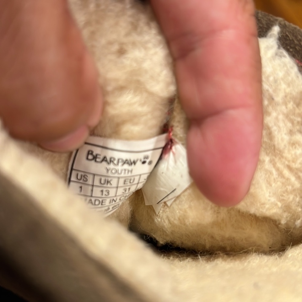 Girls bear paw boots - Picture 4 of 4